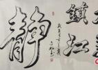 《墨韻江南》“雙鉤”書(shū)法驚艷展現 句容籍蔣國華表演“無(wú)筆飛書(shū)”