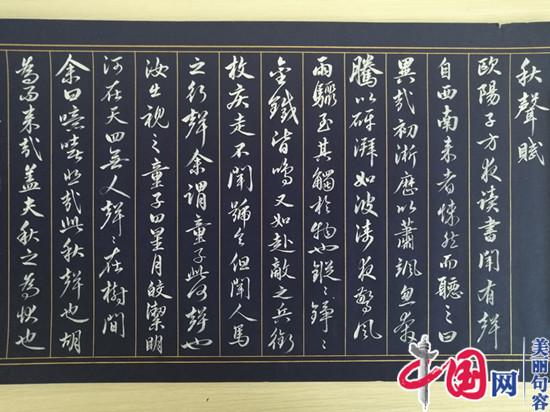 翰墨書(shū)人生 撇捺灑性情——句容書(shū)法老師徐朝斌