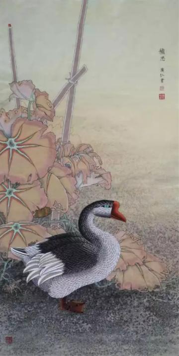 走進(jìn)畫(huà)家趙廣仁——當代花鳥(niǎo)畫(huà)藝術(shù)及特色