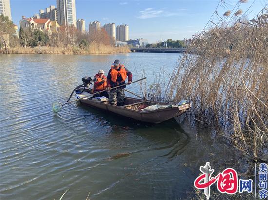 句容城管局開(kāi)展“美麗中國，我是行動(dòng)者”河道清潔志愿服務(wù)活動(dòng)