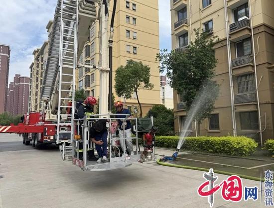 泰興市濱江鎮開(kāi)展百“練”成鋼 防患未“燃”消防演練活動(dòng)