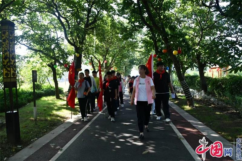 鹽城市鹽都區龍岡鎮暑期少年兒童關(guān)愛(ài)活動(dòng)走進(jìn)桃花源